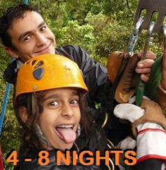 4 - 8 Nights Packages 