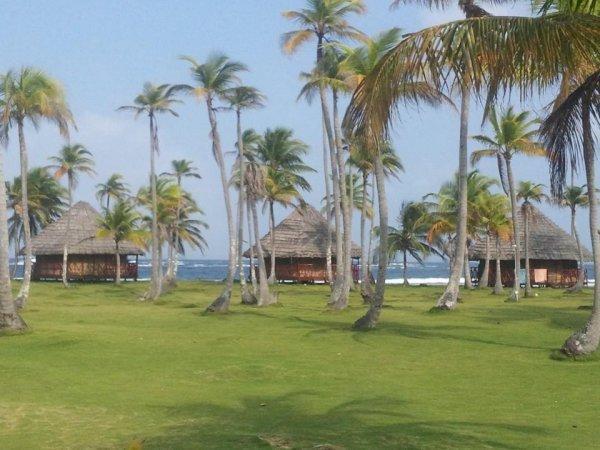 yandup in front of the ocean cabins