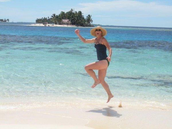 Carrie Redfern at Kuna Yala